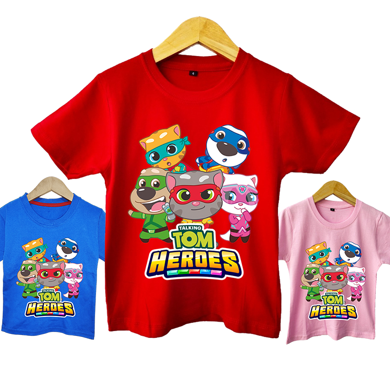 JEJE KIDS Kaos Anak TALKING TOM HEROES