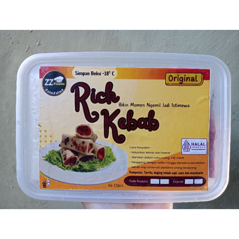 

KEBAB FROZEN FULL DAGING KEBAB MINI