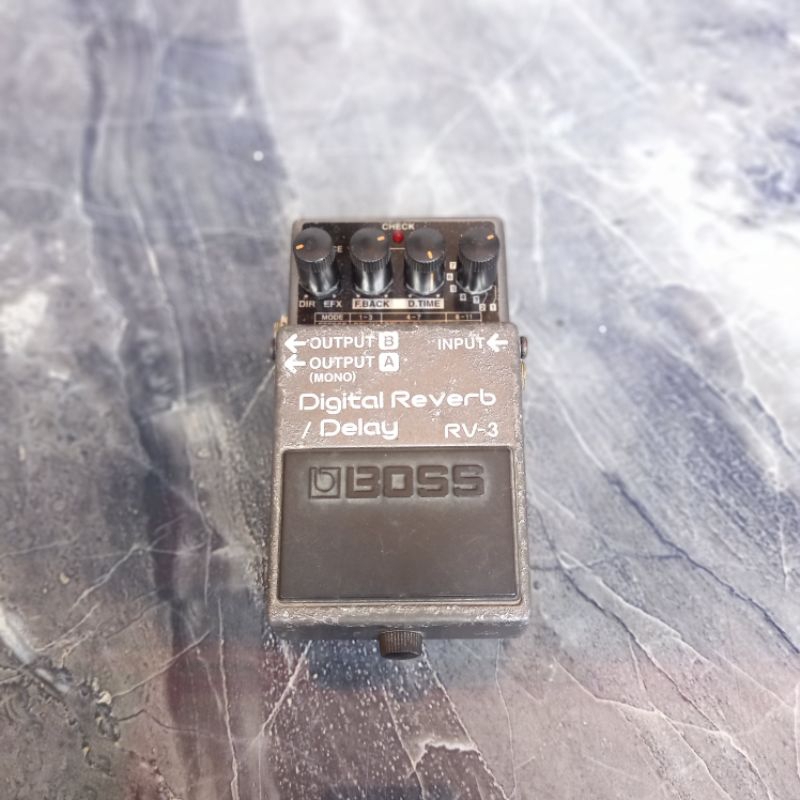 Efek Gitar Boss RV3 RV 3 Reverb Delay not RV5 RV6 DD7 RV500