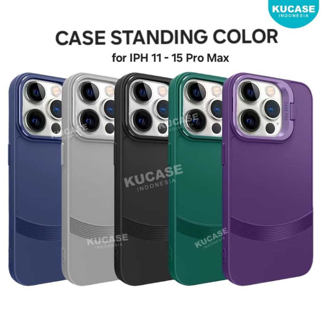 Kucase - Case Standing Color / Fashion Case Ring Premium For Iphone 12 Iphone 12 Pro Iphone 12 Pro M