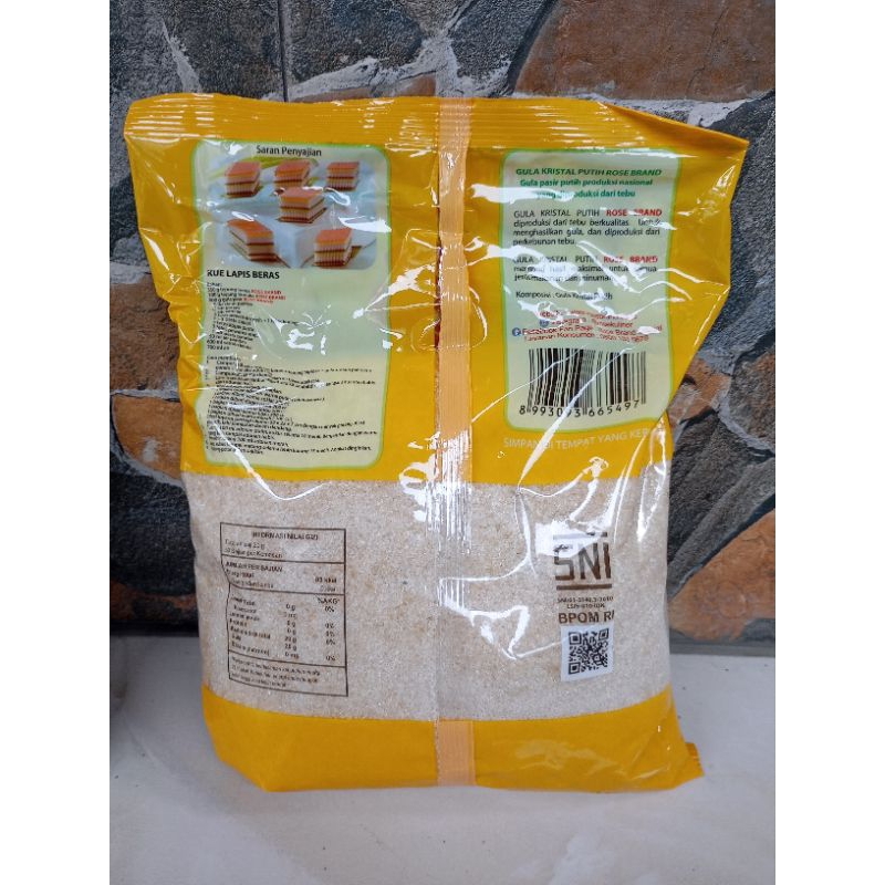 

RB22 Gula Pasir Putih Rose Brand 1 Kg Manis Alami