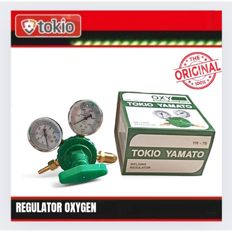 TOKIO Regulator Oxygen Oksigen Regulator Las Oxigen TOKIO YAMATO ORIGINAL