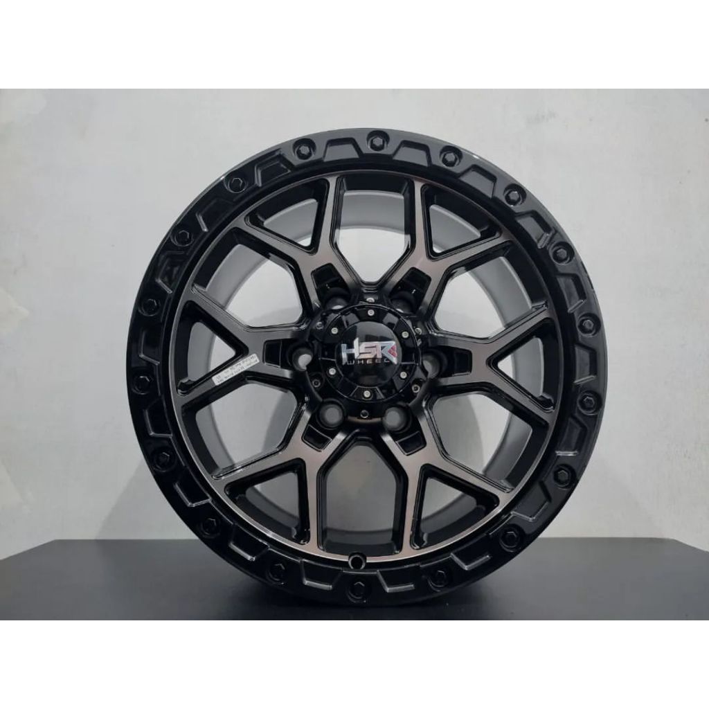 velg mobil fortuner pajero ring 17 hsr miyagi lebar 8,5 et 18