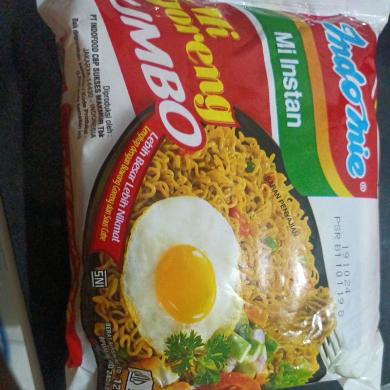 

Indomie mie goreng jumbo mie instan