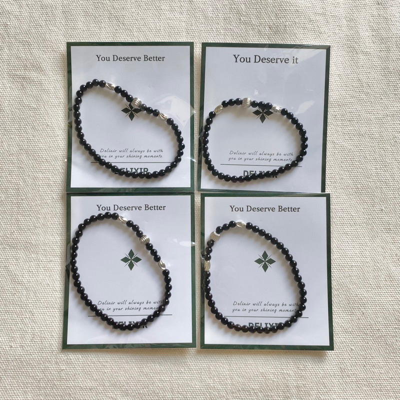 [READY] Gelang Delixir Jungkook | Kalung Blue Whale Jungkook | Necklace Kalung Member BTS Jungkook