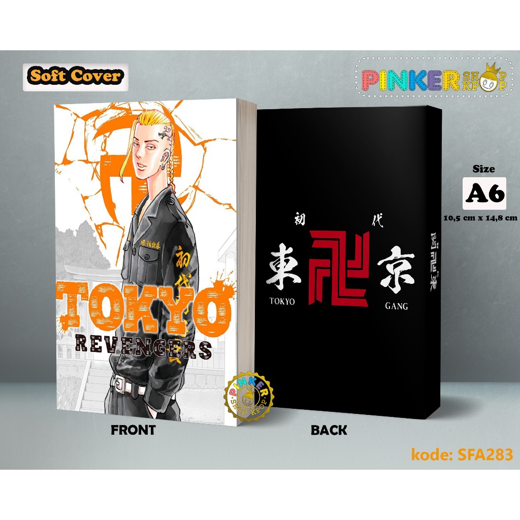 

(SFA283) Pocket Note Anime TOKYO REVENGERS Softcover