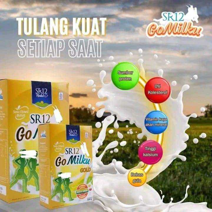 

SR12 Gomilku GOLD 200Gr & 600Gr , #tulangsehatdankuat #kolesterolkabur #osteoporosiskabur #usia30thn #susukambing #bawangputihdanjahe