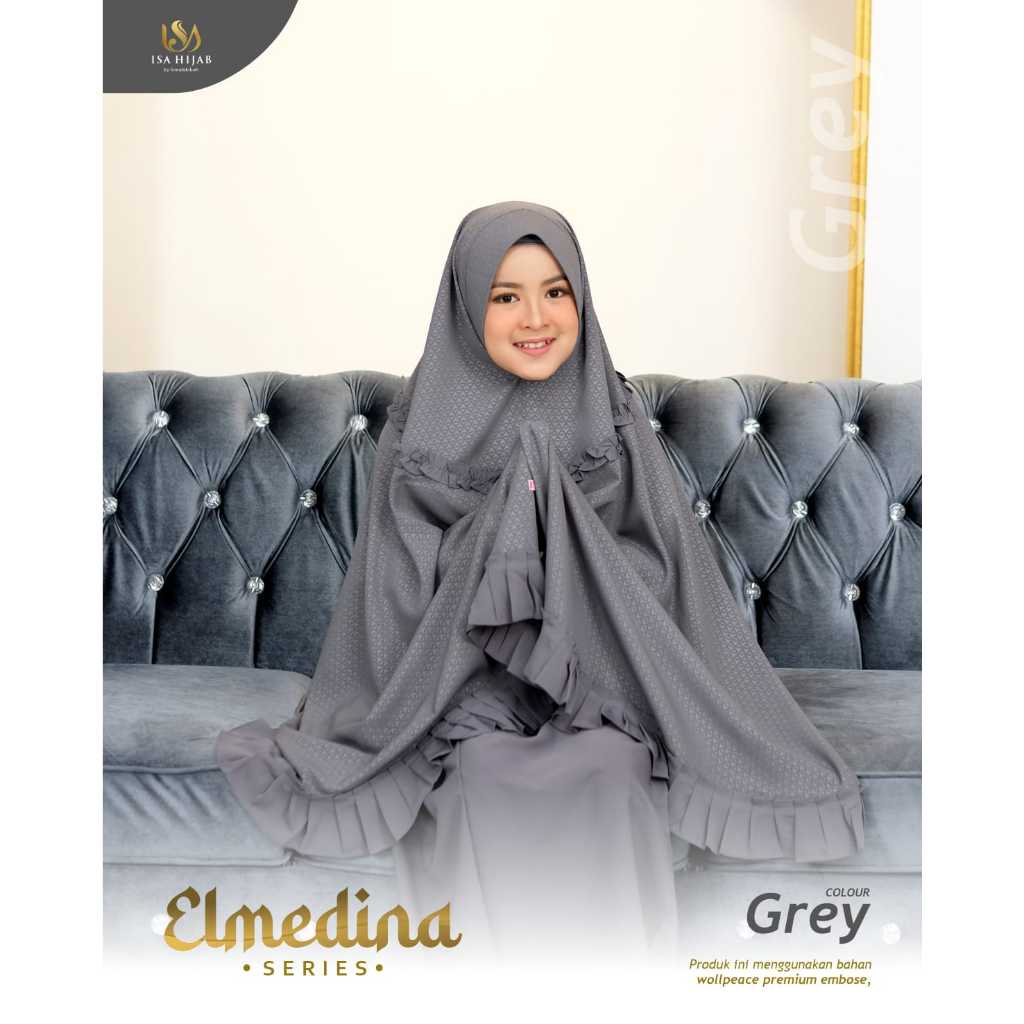 Elmedina Mukena Mom Soft Ped -By ISA HIJAB