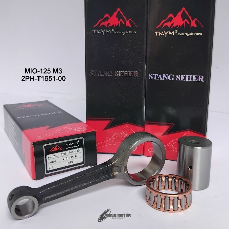 CONROD ASSY MIO-125 M3 || SOUL GT 125 || MIO J || SOUL GT 115 || ASSY MIO/SOUL || STANG SEHER/PISTON