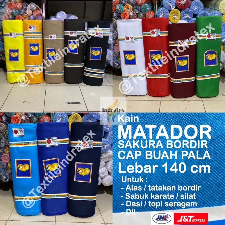 KODE H7I5 BAHAN KAIN ALAS TATAKAN BORDIR LOGO NAMA TIMBUL SABUK KARATE TAEKWONDO SILAT MATADOR SAKUR