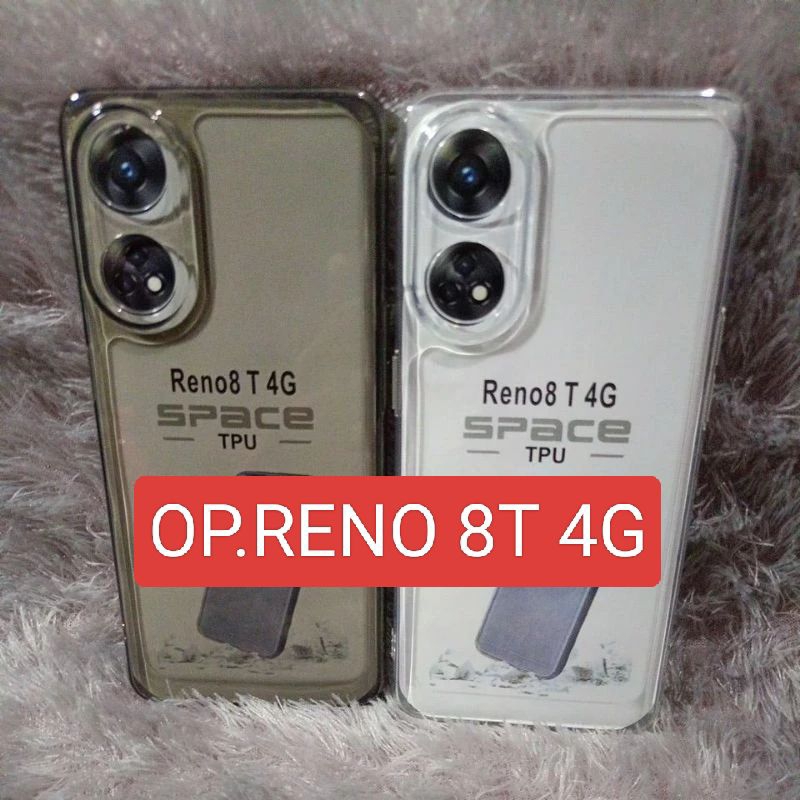 Soft Case Clear Transfaran Oppo RENO 8T 4G 5G Space Casing Clear Transfaran Original