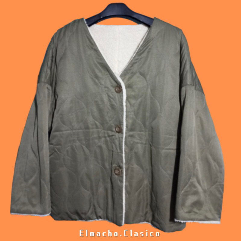 QUILTED LINER SHERPA JACKET / M65 LINER JACKET (M)