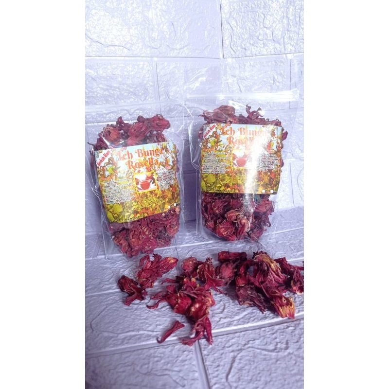 

Bunga rosella kering.teh bunga rosella.500gram