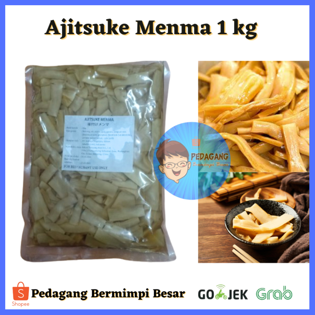 

Ajitsuke Menma 1 kg/ Asinan Rebung