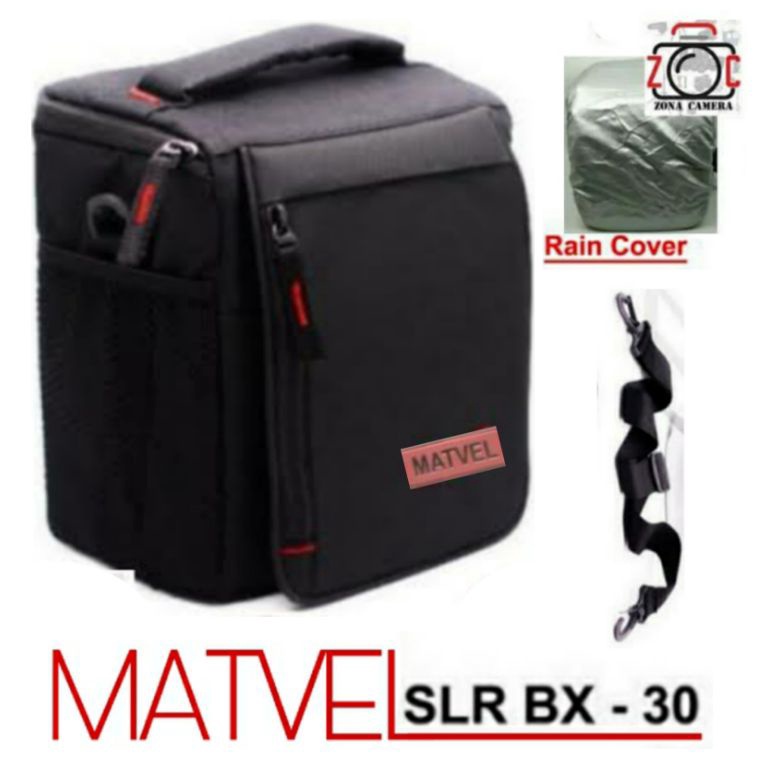 KODE L8I2 Matvel Tas Kamera Kotak Eos DSLR BX3 Bag Canon Fuji Sony Nikon Pentax Leica Samsung Olympu