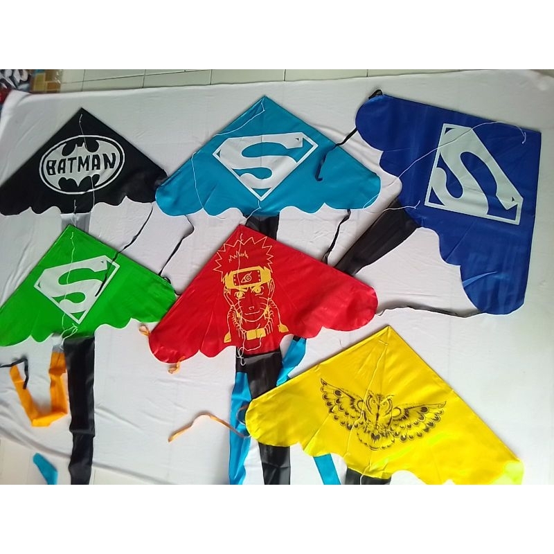 layangan anak/layangan hias/layangan karakter/layangan kain