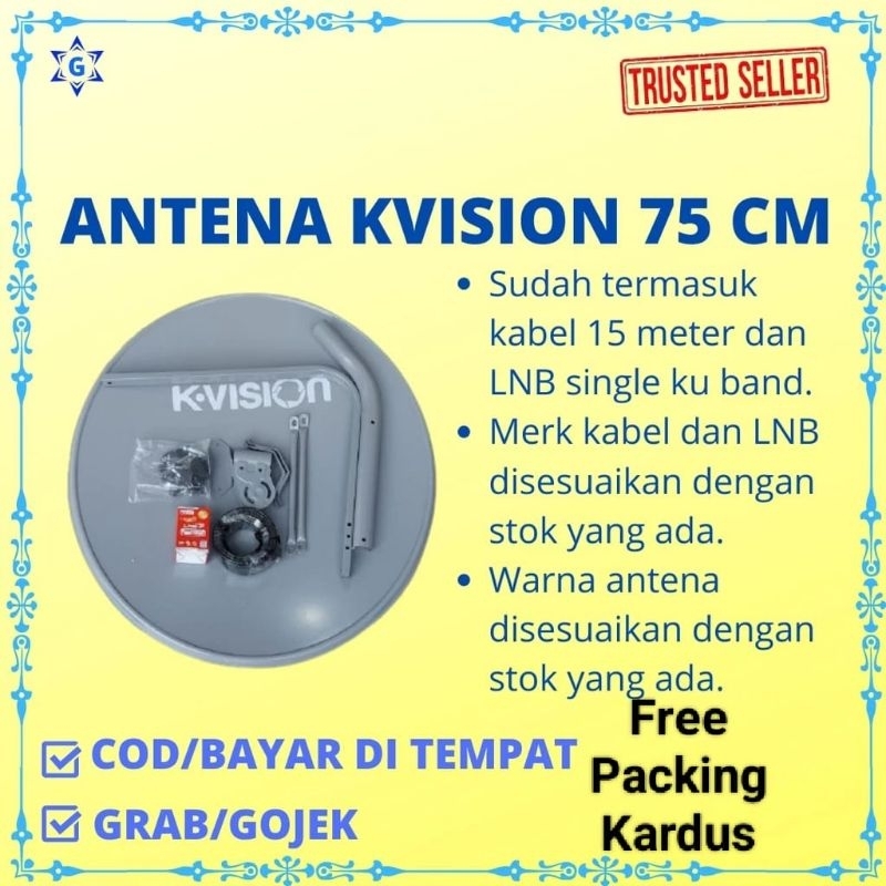 Antena Parabola Disc 75CM K vision