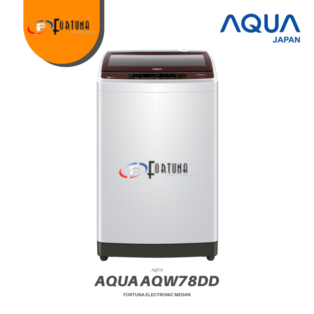 MESIN CUCI 1 TABUNG AQUA 7KG AQW78DD / TOP LOADING AQUA AQW-78DD MEDAN