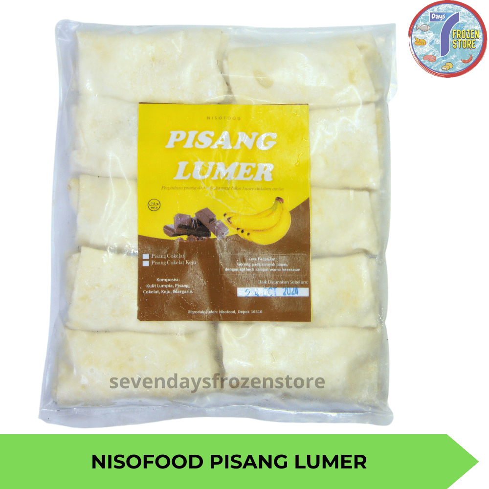 

Nisofood Pisang Coklat | Pisang Cokelat Lumer Beku Frozen