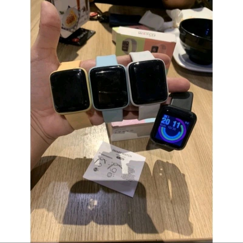 JAM HP ANDROID 4G BISA WHATSAPP SMARTWATCH Y68 U9 V8 WANITA PRIA DEWASA ANAK NOTIF TLFN SMS WHATSAPP