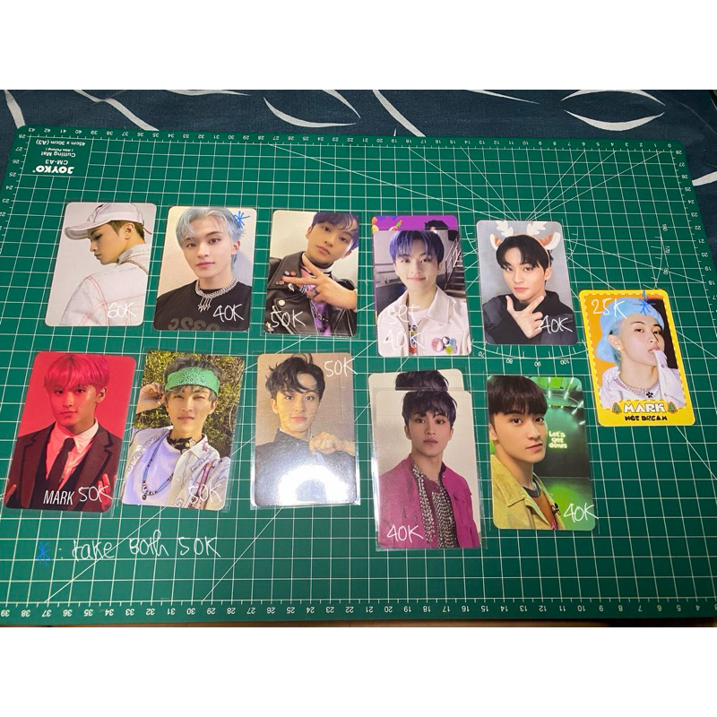 MARK NCT Photocard - pink christmas istj tc candy tc ecobag