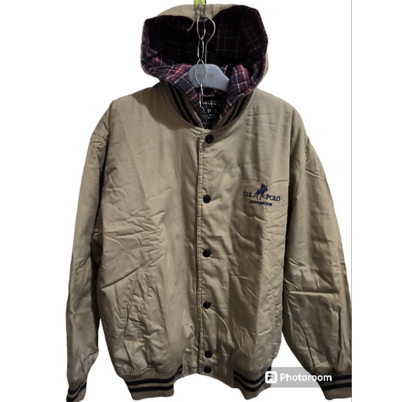 Jaket Vintage Bomber Polo Association Preloved