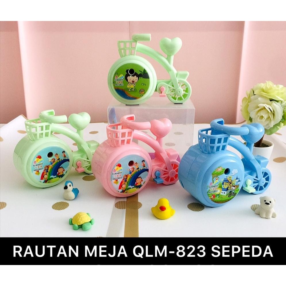 

SERUTAN PUTAR bentuk SEPEDA BICYCLE /RAUTAN MEJA