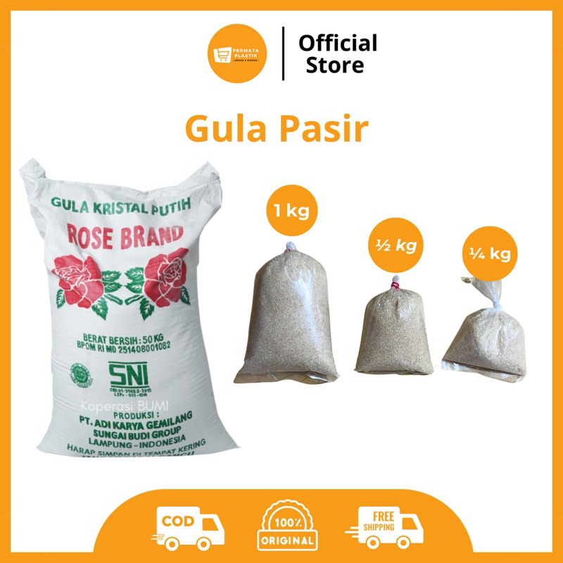 

Gula Pasir Rose Brand Kiloan 1 kg