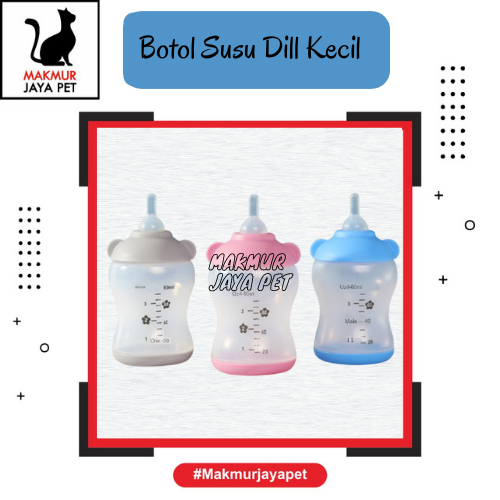 Botol Susu Hewan Kucing Anjing Kelinci / Botol Susu Dill Kecil