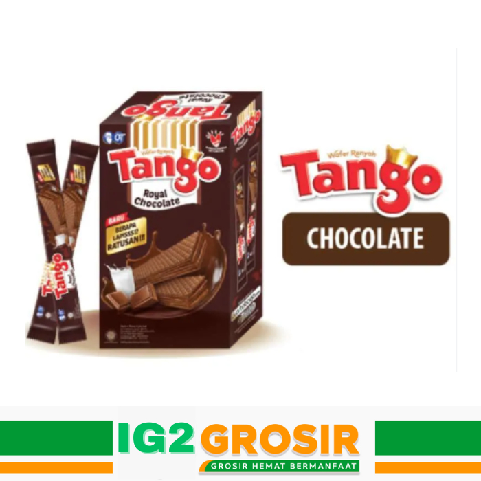 

Tango Wafer Coklat 500 1 Dus isi 20 Bungkus