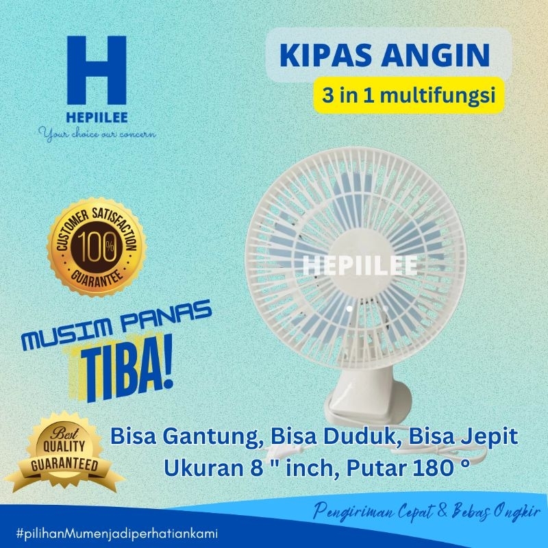 Kipas angin anak kost - Kipas angin dinding - Kipas angin duduk meja - Kipas angin digantung  -  Kip