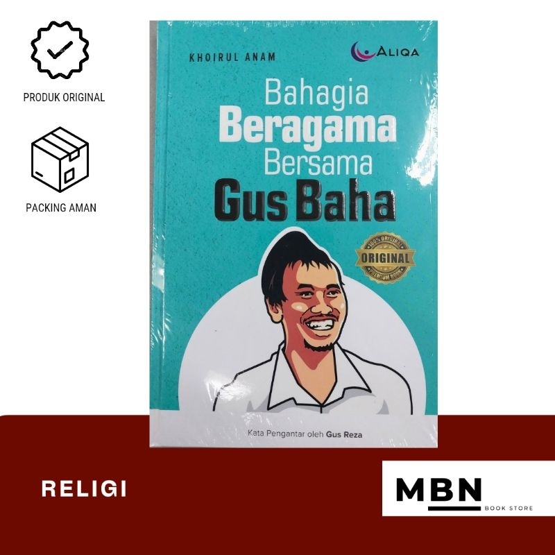 Buku BAHAGIA BERAGAMA BERSAMA GUS BAHA (HARDCOVER)
