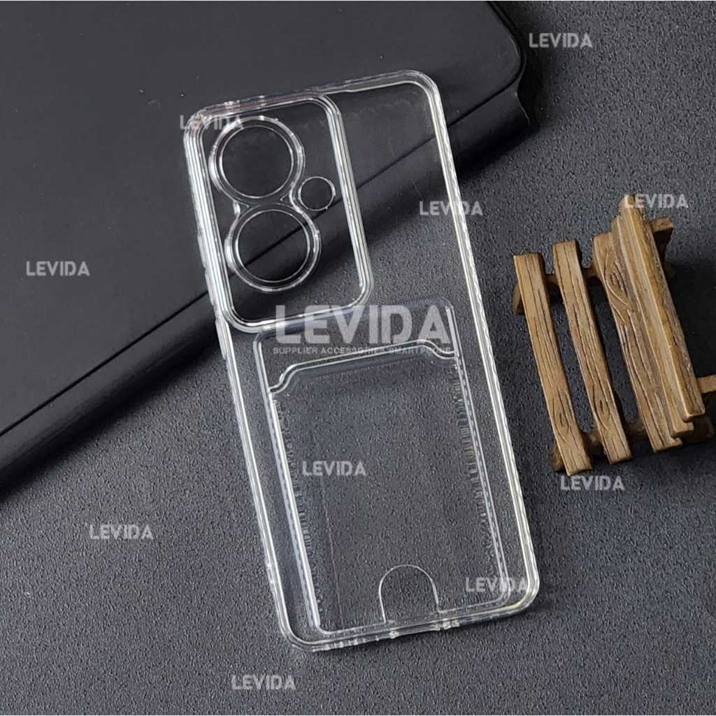 Case Slot Kartu / Card Case Bening Oppo Reno 11F