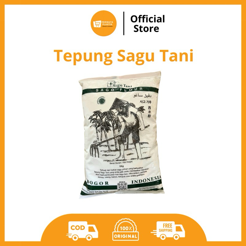 

Tepung Sagu Tani Sago Tapioka Kanji Tani ASLI Bogor 1 kg