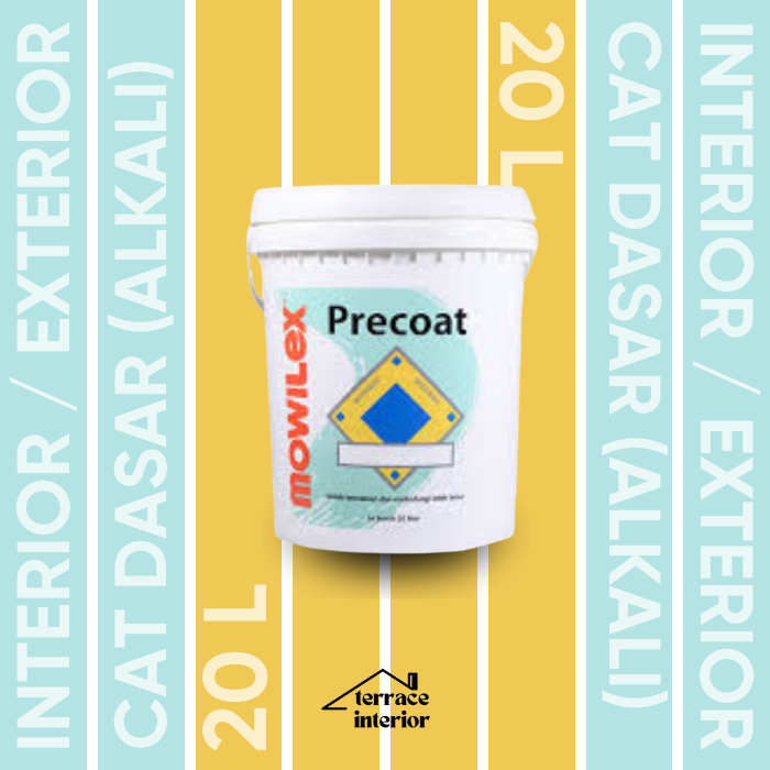 Cat Dasar (alkali) Mowilex  20 L Interior & Eksterior