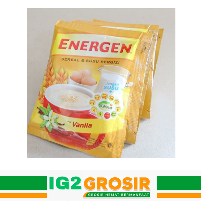 

Energen Vanila 1 Renceng 10 sachet