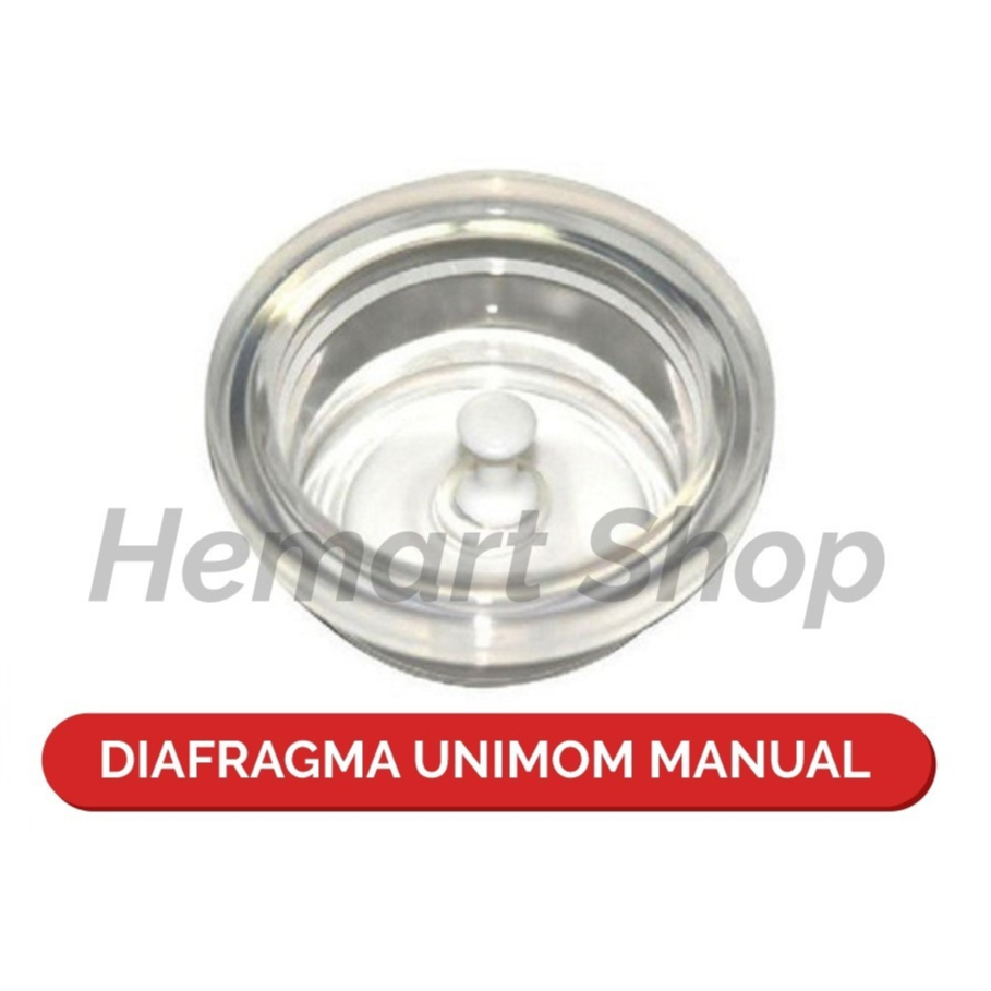 DIAFRAGMA UNIMOM MANUAL KARET SILIKON SPARE PART POMPA ASI UNIMOM