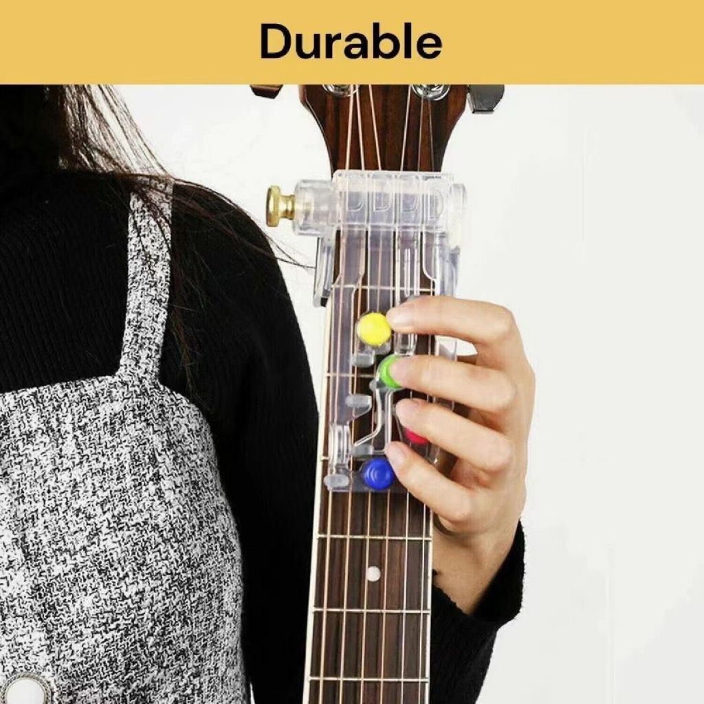 ALAT BANTU BELAJAR/MENGAJAR GITAR KLASIK CHORD BUDDY INSTAN ANTI SAKIT BAHAN PREMIUM