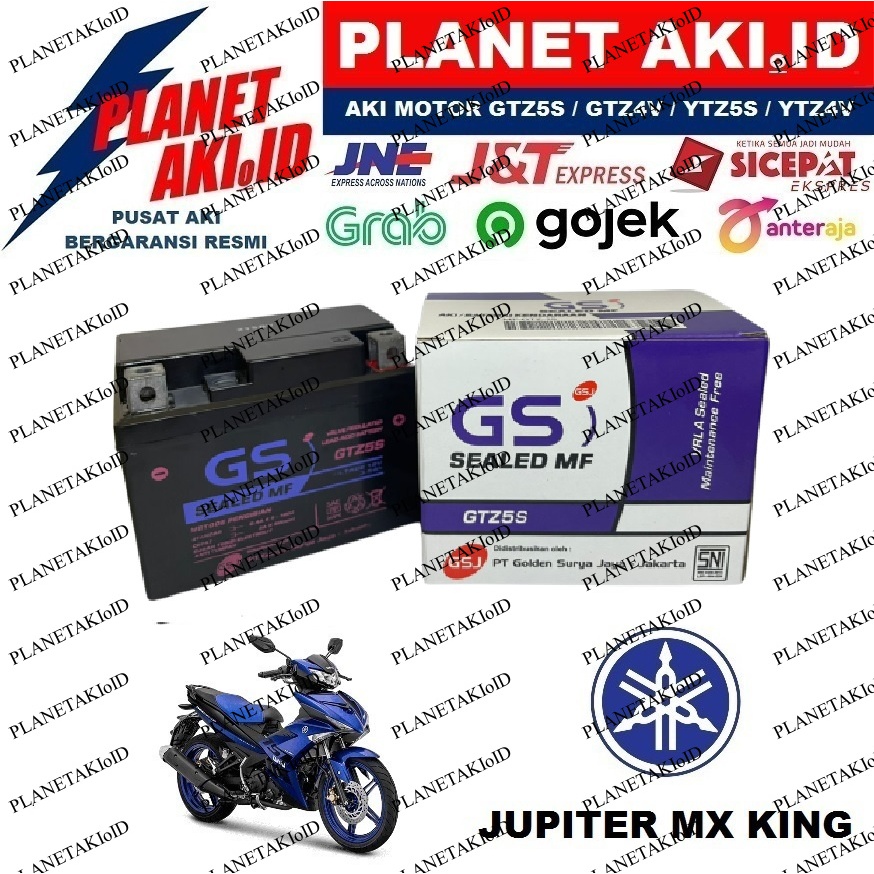 Aki Motor Jupiter MX King Aki Kering Accu Kering MF GTZ5S
