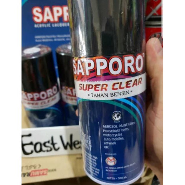 

KODE V39X Super Clear Gloss 753 Glossy kilap gilap Sapporo spray paint cat semprot aerosol