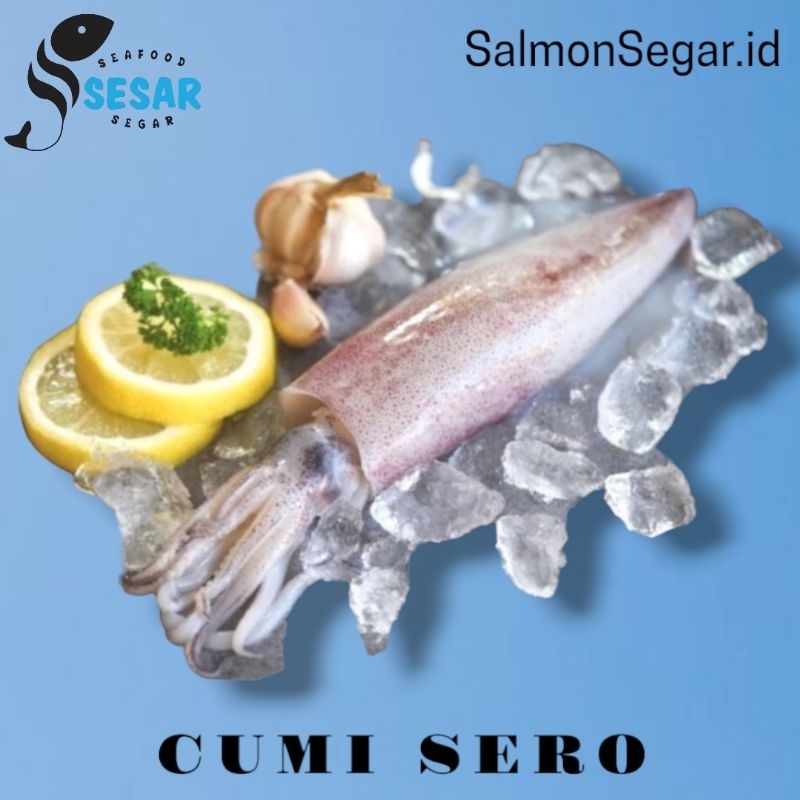 

Cumi Sero Segar 500gram