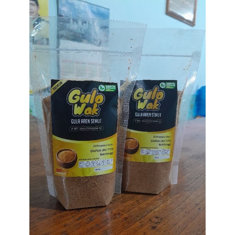 

Gula Semut Aren Premium, berat 250gr