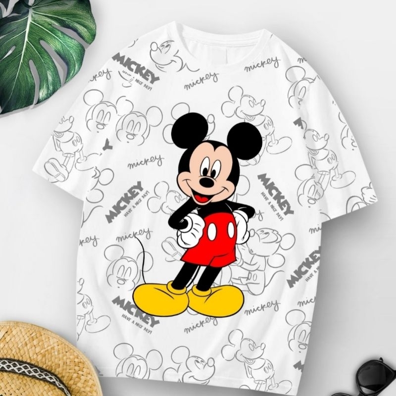 KAOSLAGI Kaos Karakter Wanita Kaos Mickey Mouse Kaos Mickey Wanita Kaos Lucu Wanita Kaos Mickey Mous
