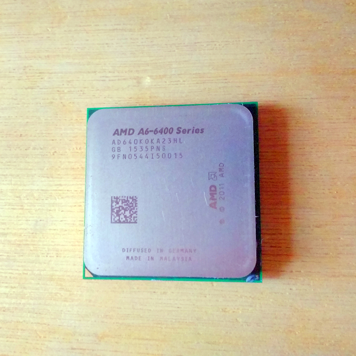 PROSESOR AMD APU A6-6400K 3,9 GHz 2c/2t