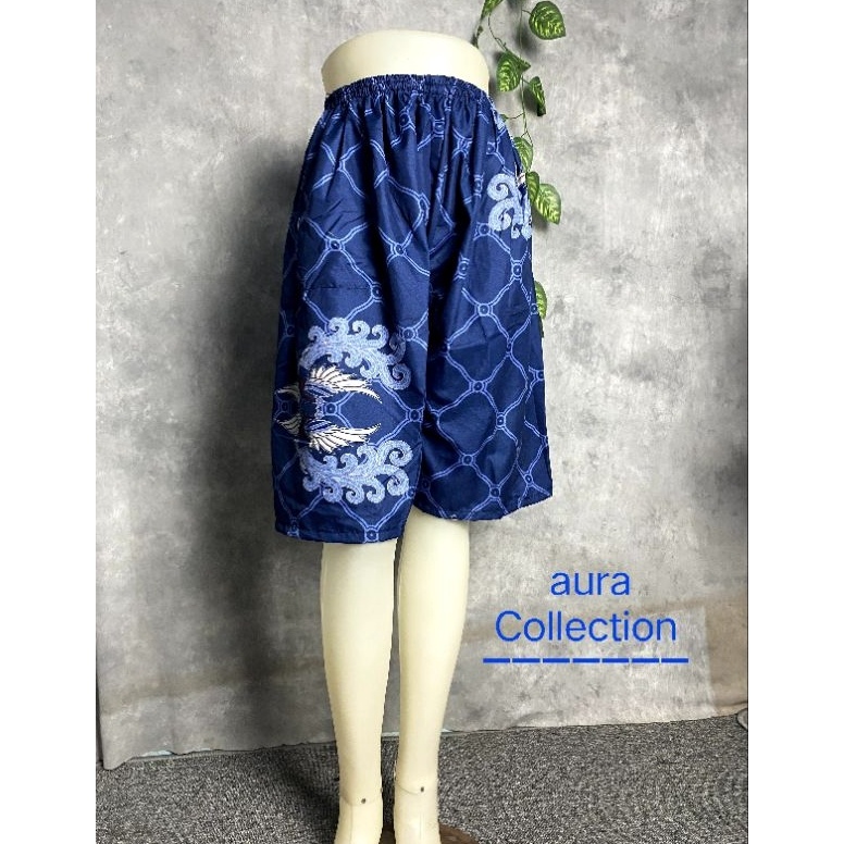 Mega Max Celana pendek Harian Batik Jogja Malioboro Celana Pendek Santai Pria dan Wanita