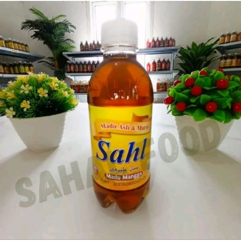 

MADU MANGGA SAHL 500 GRAM-MADU MURNI ASLI 100%-MADU BERSANAD-MADU HERBAL