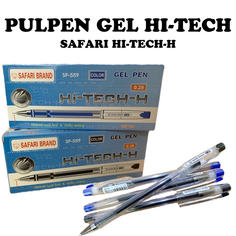 

KODE P13U 12pcs Bulpen Hi tech Safari Hitec Safari 28