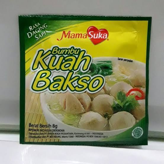 

Mama suka bumbu kuah bakso sacheet