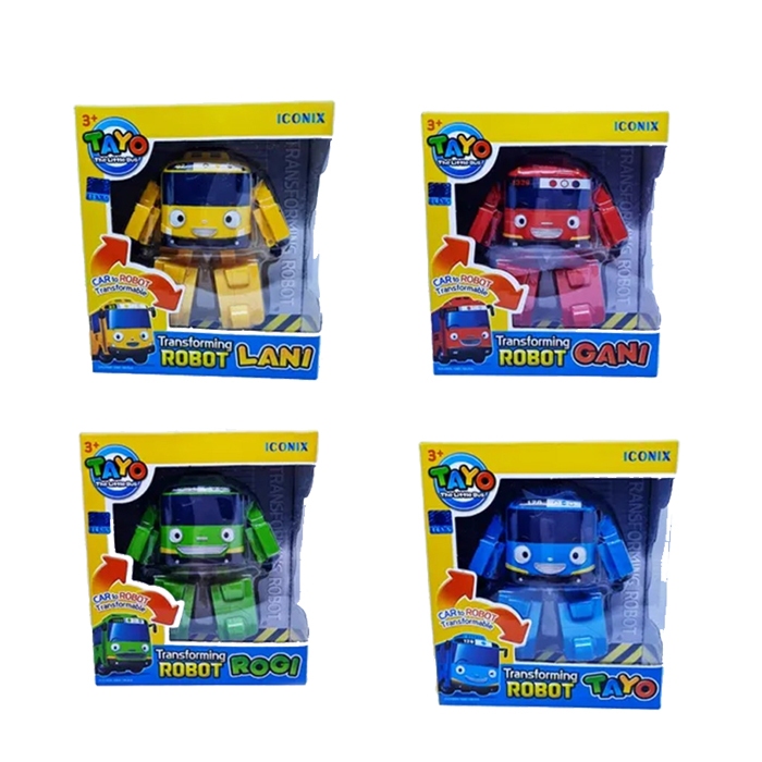 Iconix Tayo Transforming Robot Figure