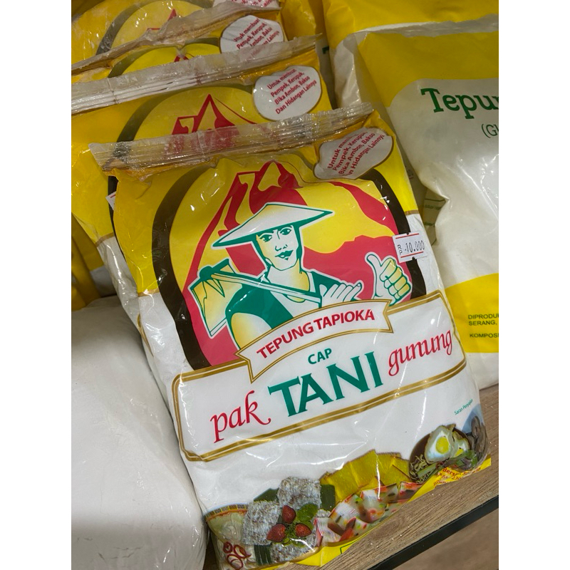 

Tepung Tapioka cap Pak Tani Gunung